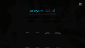 What Breyercapital.com website looked like in 2018 (5 years ago)