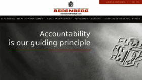 What Berenberg.com website looked like in 2018 (5 years ago)