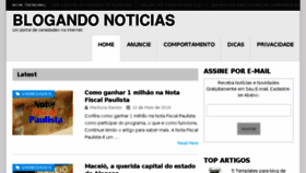 What Blogandonoticias.com website looked like in 2018 (6 years ago)