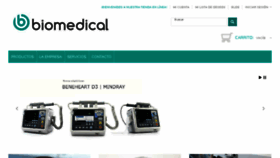 What Biomedical.pe website looked like in 2018 (6 years ago)