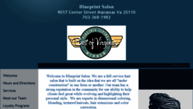 What Blueprintsalon.com website looked like in 2018 (5 years ago)