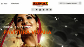 What Bhimajewellers.com website looked like in 2018 (5 years ago)