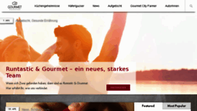 What Blog.gourmet.at website looked like in 2018 (5 years ago)