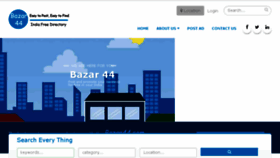 What Bazar44.com website looked like in 2018 (5 years ago)