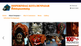 What Balidenpasartrading.com website looked like in 2018 (5 years ago)