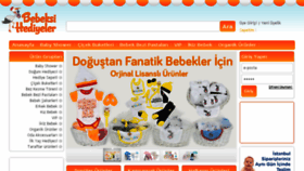What Bebeksihediyeler.com website looked like in 2018 (6 years ago)