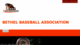 What Bethelbaseball.org website looked like in 2018 (5 years ago)