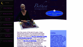What Betheajenner.com website looked like in 2018 (5 years ago)