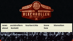What Blechroller.com website looked like in 2018 (6 years ago)