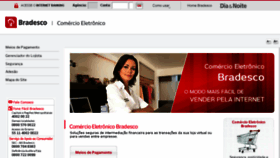 What Bradescocomercioeletronico.com.br website looked like in 2018 (6 years ago)