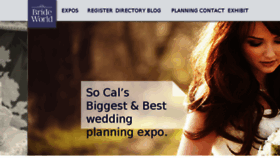What Brideworld.com website looked like in 2018 (5 years ago)