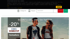 What Buonosconto.it website looked like in 2018 (6 years ago)