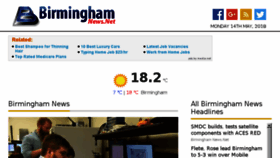 What Birminghamnews.net website looked like in 2018 (5 years ago)