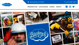 What Blueskystudios.co website looked like in 2018 (6 years ago)