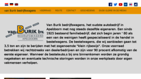 What Burik.com website looked like in 2018 (5 years ago)