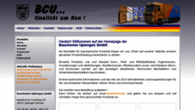 What Bauchemie-uplengen.de website looked like in 2018 (8 years ago)