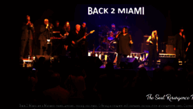 What Back2miami.co.uk website looked like in 2018 (5 years ago)