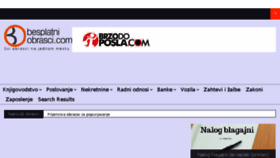 What Besplatniobrasci.com website looked like in 2018 (6 years ago)