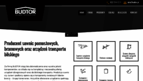What Budtor.pl website looked like in 2018 (5 years ago)