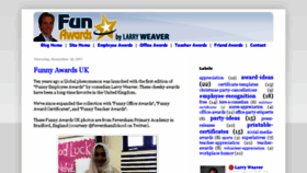 What Blog.funawards.com website looked like in 2018 (5 years ago)