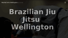 What Bjj.co.nz website looked like in 2018 (5 years ago)