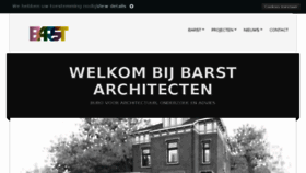 What Barst-architecten.nl website looked like in 2018 (5 years ago)