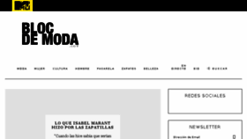 What Blocdemoda.com website looked like in 2018 (5 years ago)