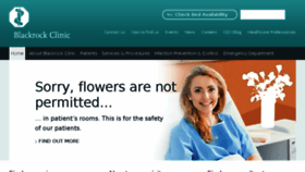 What Blackrock-clinic.ie website looked like in 2018 (5 years ago)