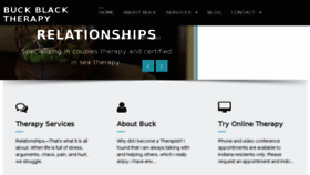What Buckblack.com website looked like in 2018 (5 years ago)