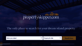 What Barbados.propertyskipper.com website looked like in 2018 (6 years ago)