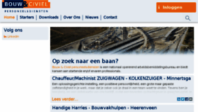 What Bouwenciviel.nl website looked like in 2018 (5 years ago)