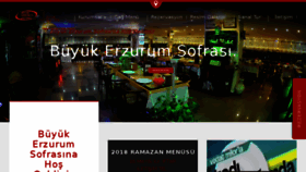 What Buyukerzurumsofrasi.com.tr website looked like in 2018 (6 years ago)