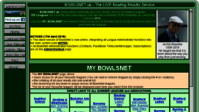 What Bowlsnet.org.uk website looked like in 2018 (5 years ago)