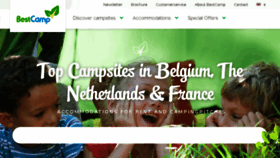 What Bestcamp.co website looked like in 2018 (6 years ago)