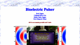 What Bioelectricpulser.com website looked like in 2018 (5 years ago)