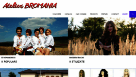 What Bromania.ro website looked like in 2018 (5 years ago)