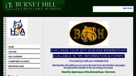 What Bhhsa.org website looked like in 2018 (5 years ago)