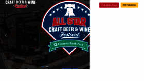 What Ballparkfestival.com website looked like in 2018 (6 years ago)
