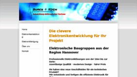 What Bures-koch.de website looked like in 2018 (5 years ago)