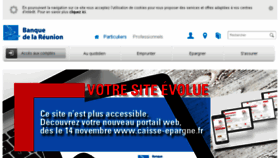 What Banquedelareunion.fr website looked like in 2018 (5 years ago)