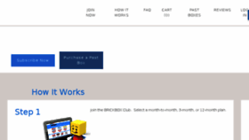 What Brickboxclub.com website looked like in 2018 (5 years ago)