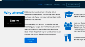 What Buildertrendu.com website looked like in 2018 (5 years ago)