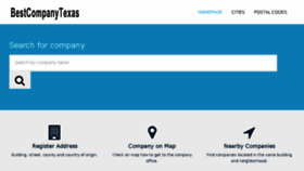What Bestcompanytexas.com website looked like in 2018 (5 years ago)