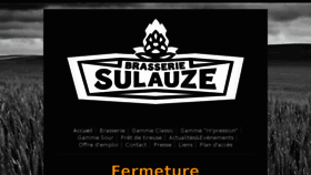 What Brasseriedesulauze.com website looked like in 2018 (6 years ago)