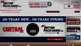 What Betterpackages.com website looked like in 2018 (5 years ago)