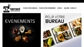 What Bernard-et-fils-traiteur.com website looked like in 2018 (5 years ago)