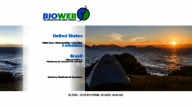 What Bioweb.co website looked like in 2018 (7 years ago)