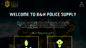 What Bhpolicesupply.com website looked like in 2018 (5 years ago)