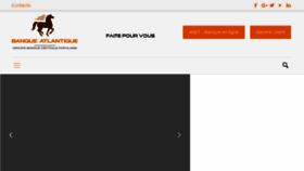 What Banqueatlantique.net website looked like in 2018 (5 years ago)