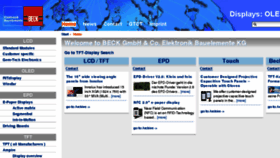 What Beck-oled-lcd-tft-display.de website looked like in 2018 (5 years ago)